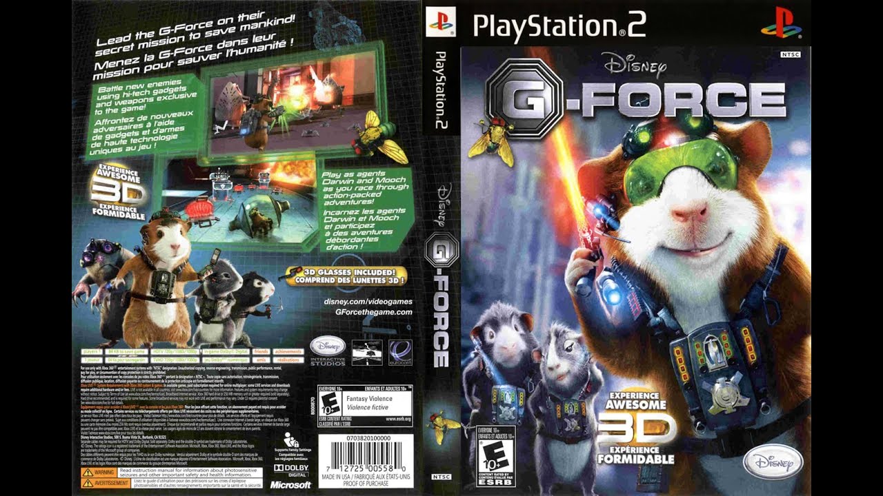 G Force Game Soundtrack   Main Theme vesion remix fts Eurocom Keen Games playtation 2