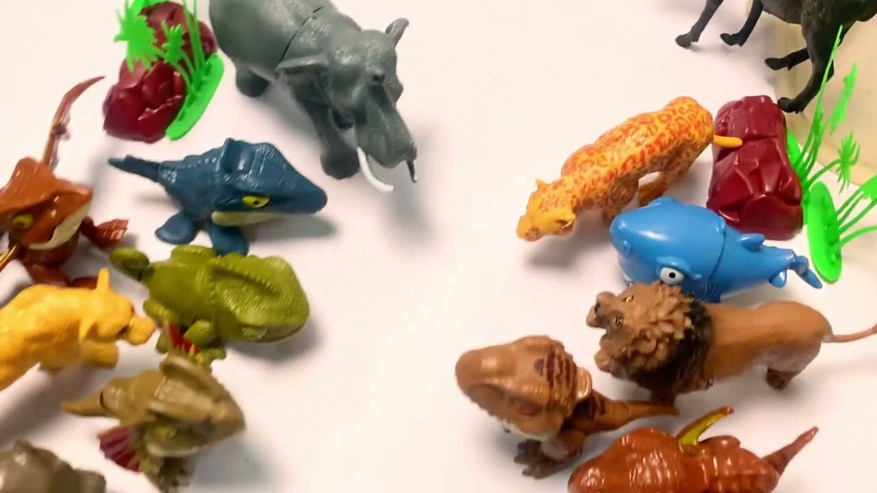 Dinosaur Evolution Prehistoric & Wild Animals in Jurassic World Rebirth Mammoth T Rex Indominus Rex