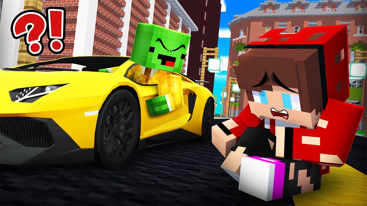 RICH Mikey Didn't HELP JJ in Minecraft! (Maizen)