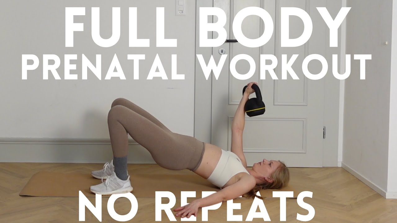 20-Min Prenatal Full Body Kettlebell Workout | Safe Strength for Pregnancy