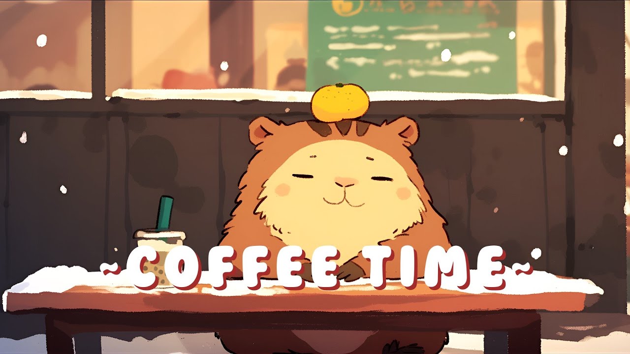 Capybara Lofi Zone - Relaxing Beats to Study/Sleep/Chill ~ Tranquil Mood ~ ✨ | High Quality