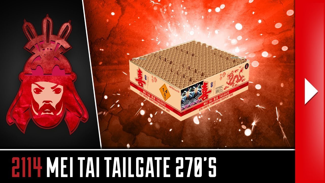 Mei Tai Tailgate 2114 - Rubro-Geisha-TNT Pyro-Vuurwerkmania