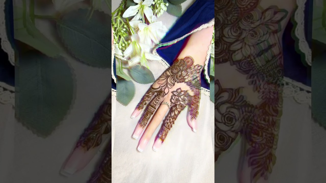 Beautiful Mehendi Design | CUTWORK ,FLORAL ,BELTS ❤️