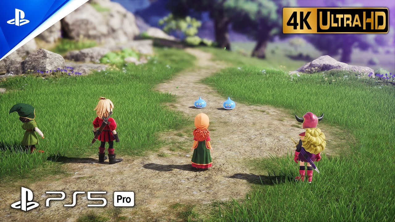 DRAGON QUEST 7 Reimagined Demo (PS5 PRO) Gameplay 4K 60FPS