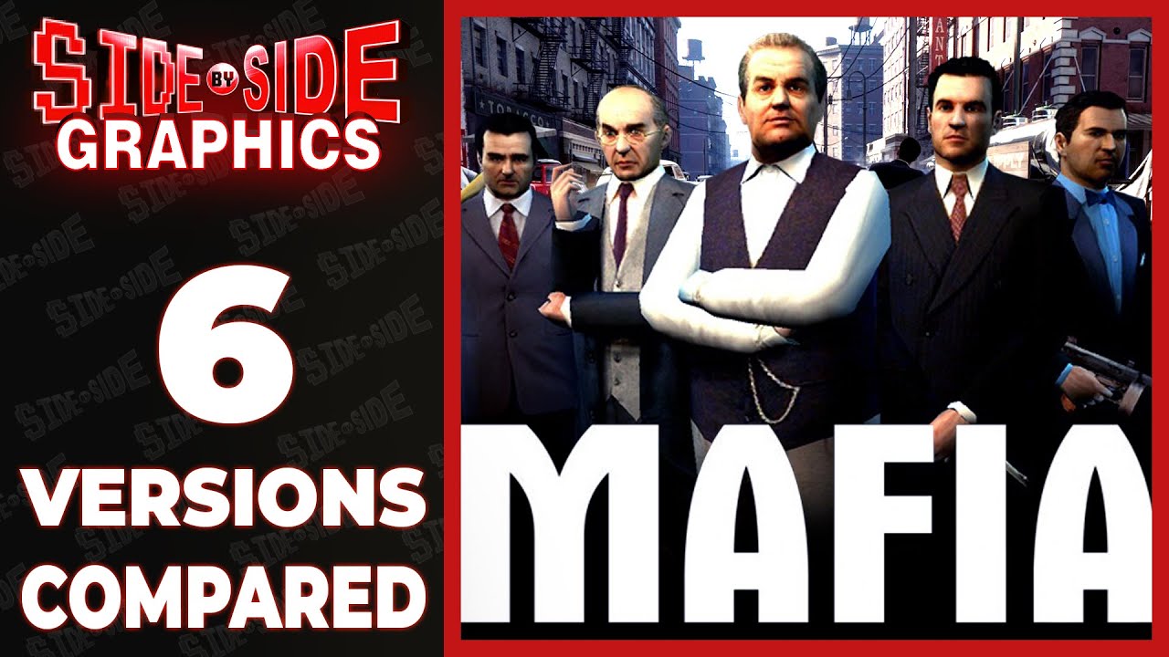 Mafia 1 | Graphics Comparison | Xbox, PS2, PC, PC Modded, PS4, Xbox One | Side by Side