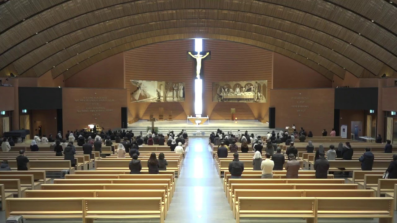 남양성모성지 / 2026년 3월 7일 / 복되신 동정 마리아 성모 신심 미사 / 묵주기도 / 미사
