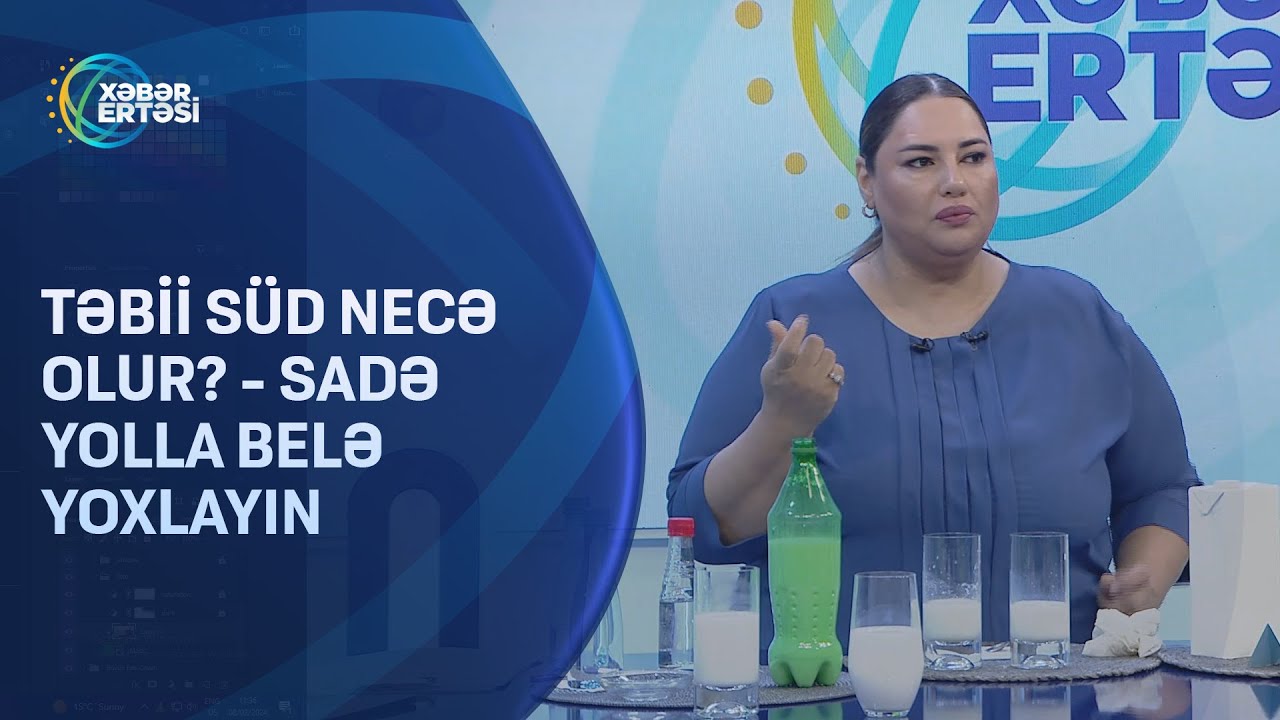 Təbii süd necə olur? - sadə yolla belə yoxlayın