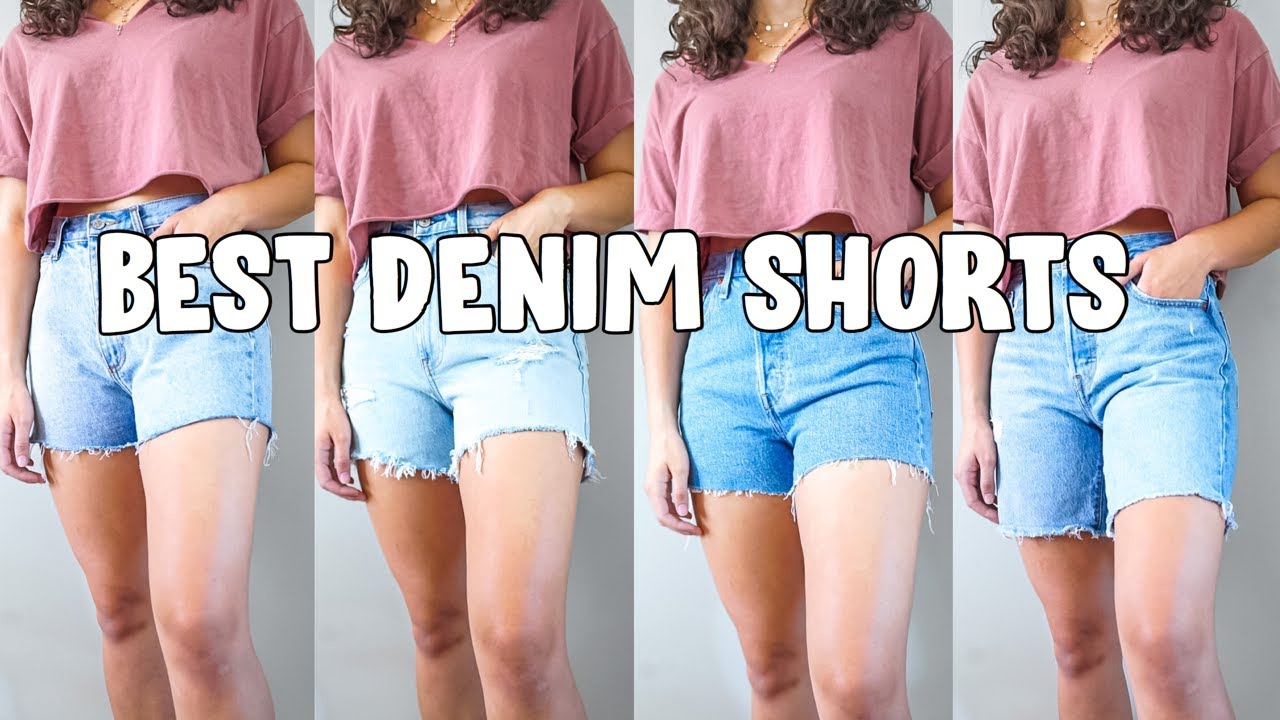 BEST DENIM SHORTS | TOP 5 FAVORITE JEAN SHORTS!