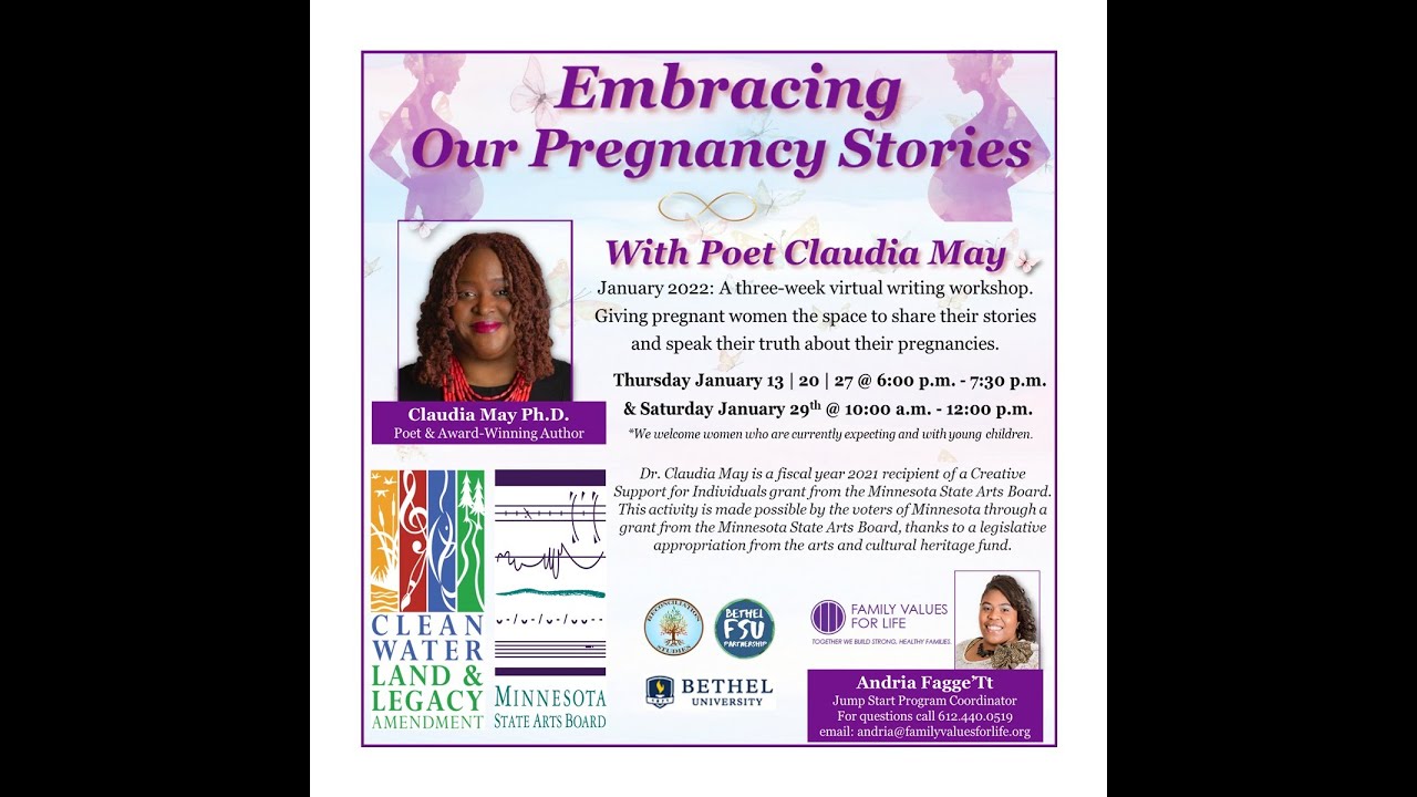 Embracing Our Pregnancy Stories with Poet Dr. Claudia May