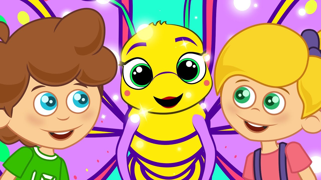 MARIPOSITA cancion infantil | Los Amiguitos para niños