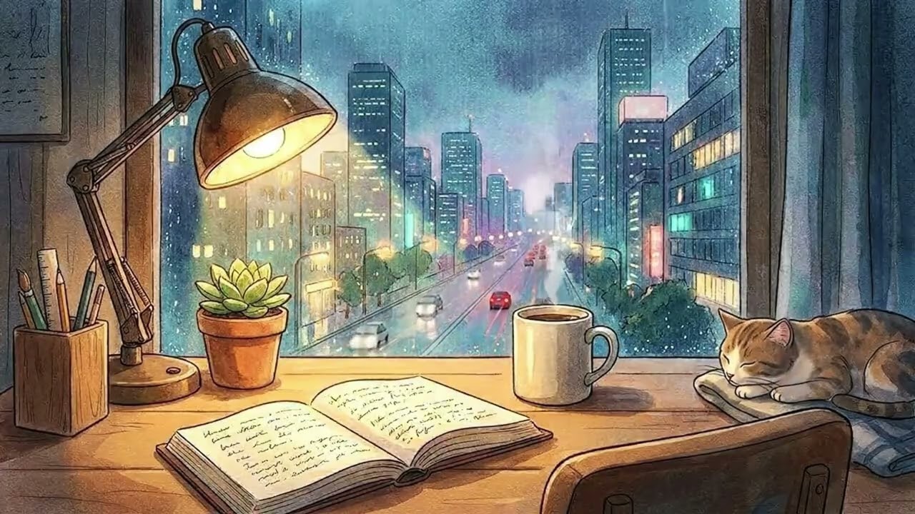 Chill Lofi Music To Unwind After Stressful Workday | EchoBeats