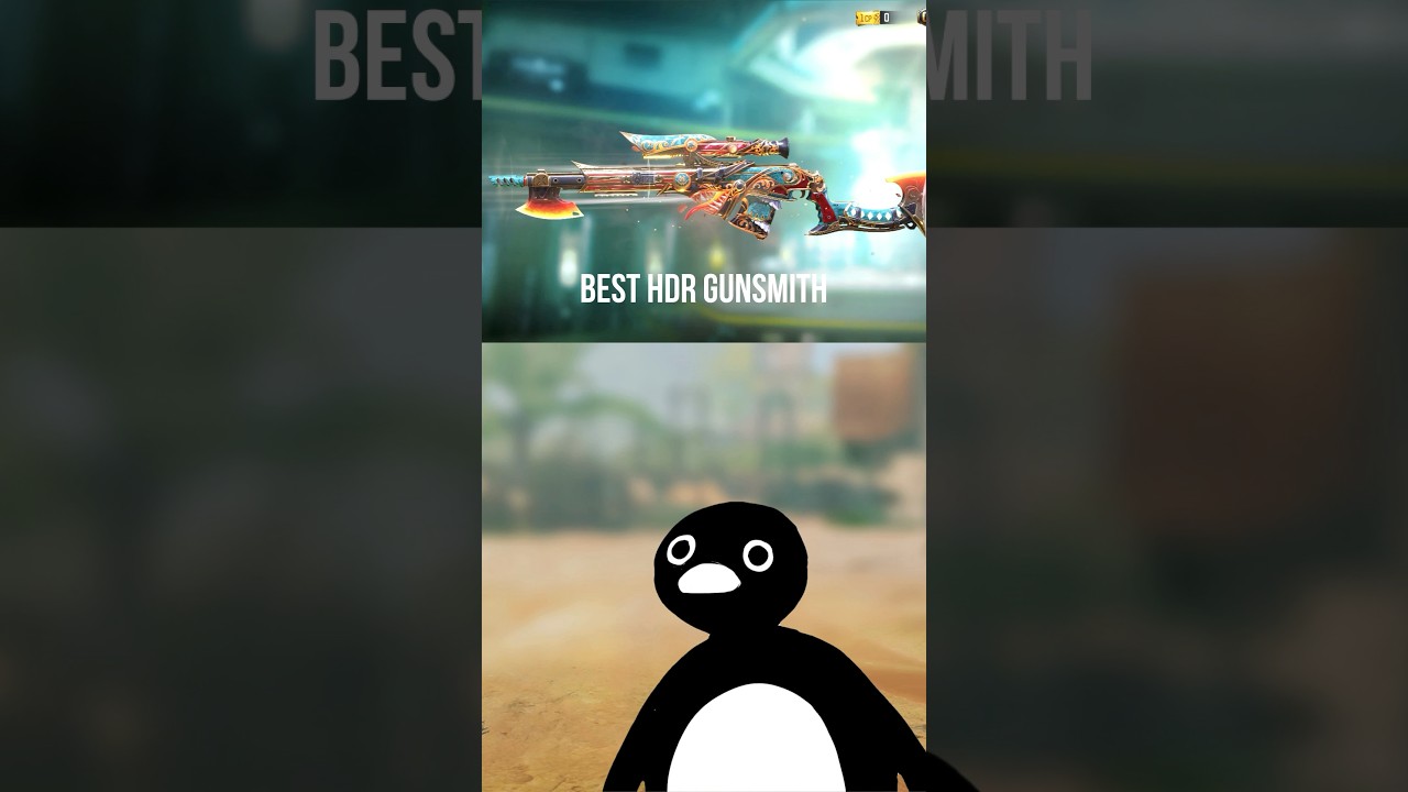 Best HDR Gunsmith in Season 8 COD Mobile: Fast ADS High Damage #shorts #codm #codmobile