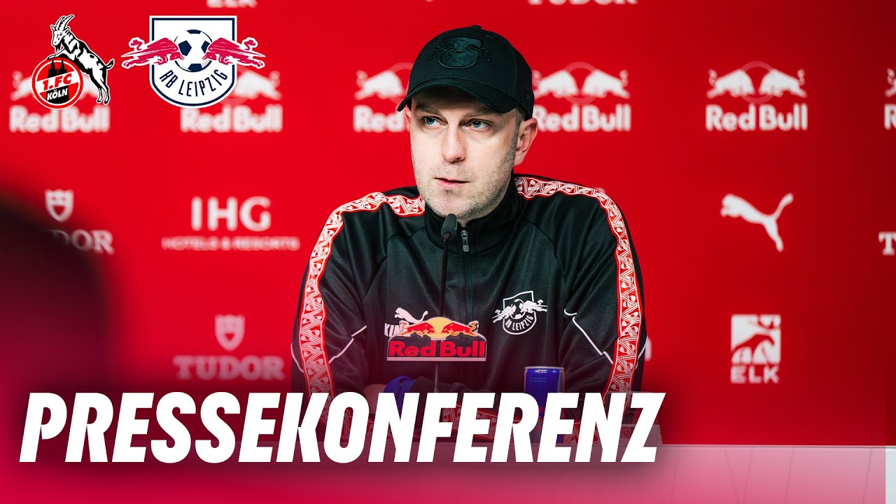LIVE 🔴 Pressekonferenz vor 1. FC Köln - RB Leipzig | Bundesliga