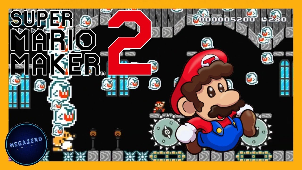 Super Mario Maker 2 - Pega-pega com fantasma