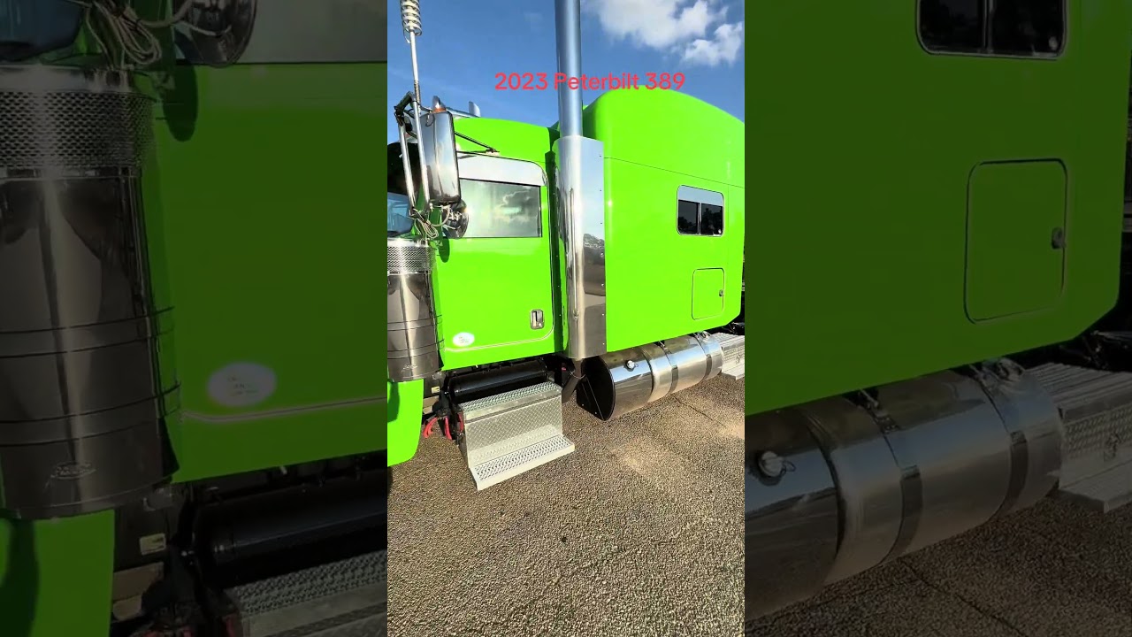 Peterbilt 389 2023 года выпуска, 510 л.с., 18-ступенчатая коробка передач #peterbilt #paccar