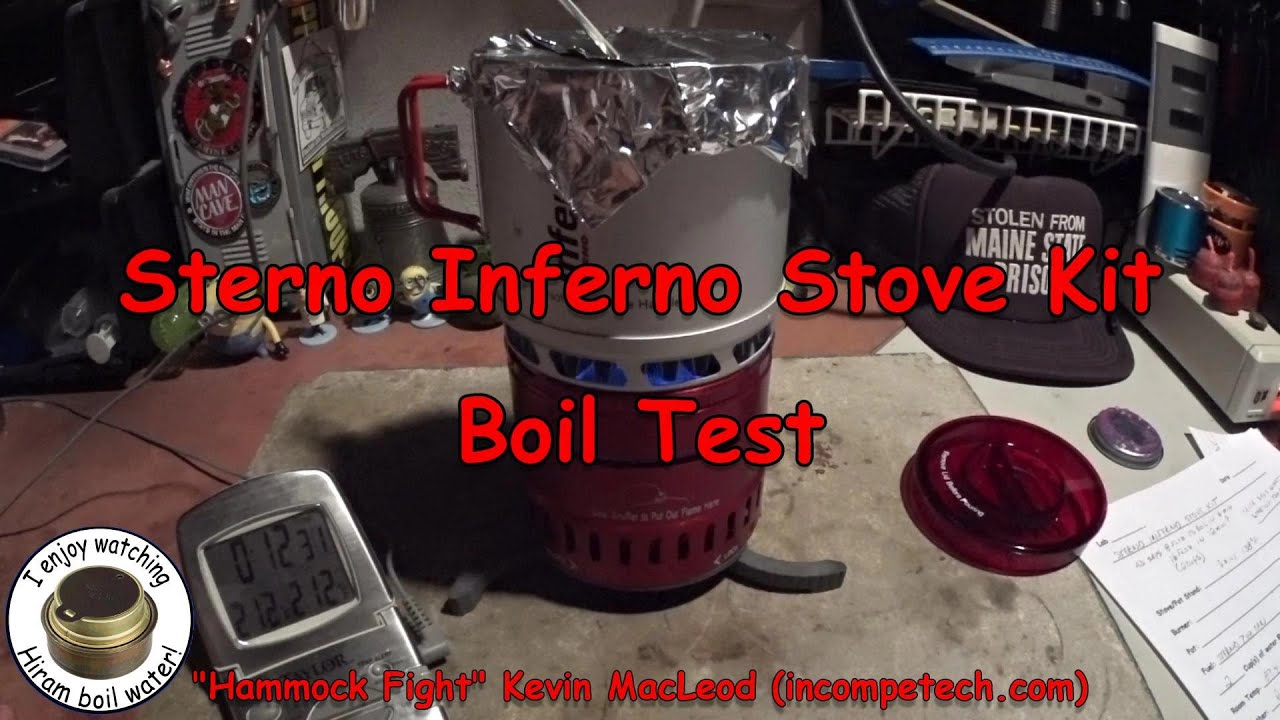 Sterno Inferno Stove Kit - Boil Test