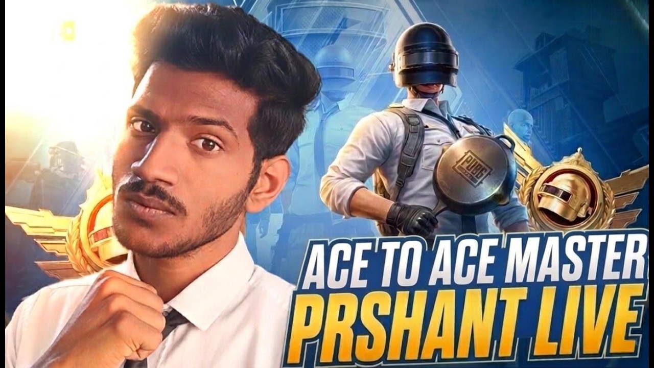 BGMI Live | Ace Master Push | No Rush Only Strategy 🧠