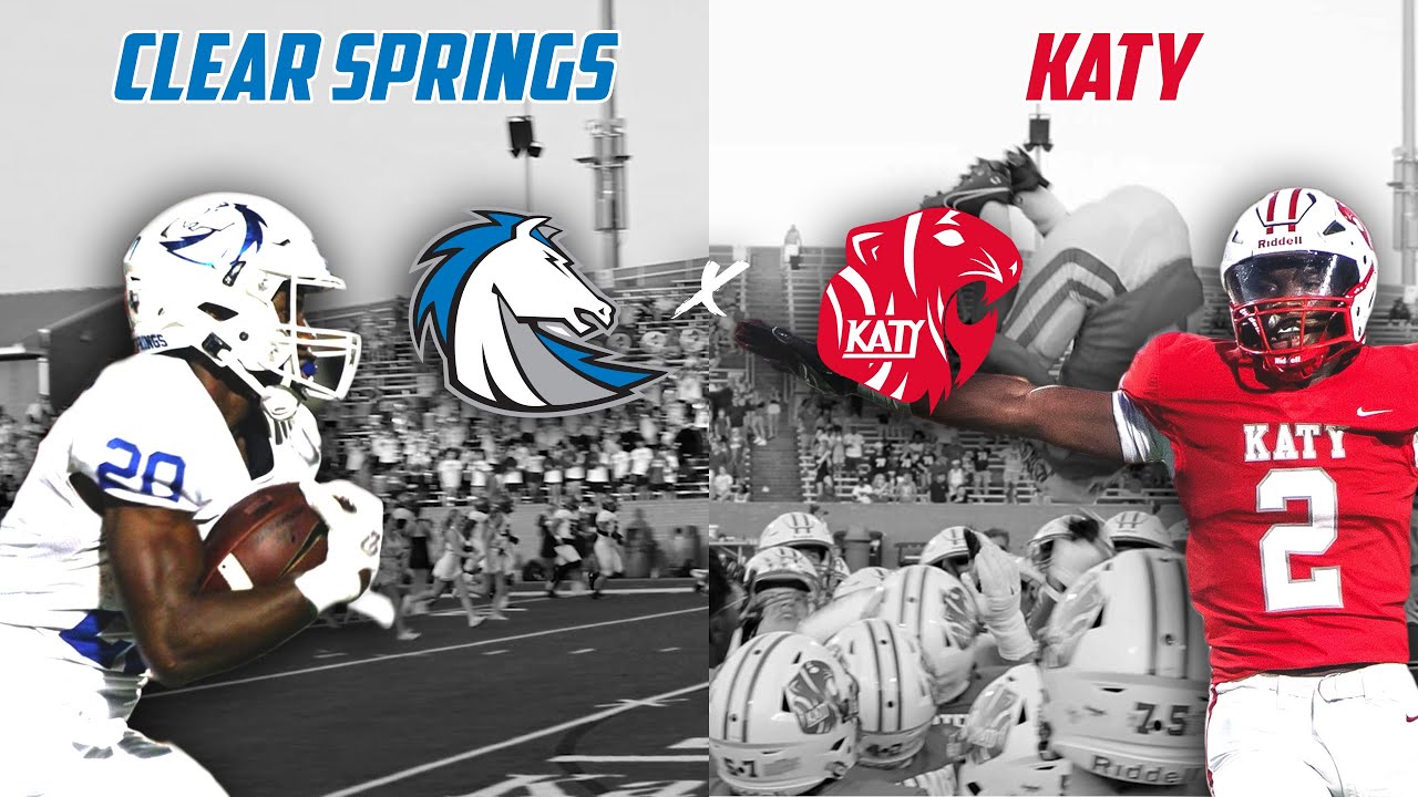 TOP HOUSTON MATCHUP Clear Springs vs Katy | Texas High School Football #TXHSFB