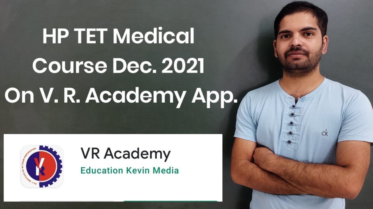 HP TET Medical Preparation December 2021//special course on VR Academy//HP TET Medical course