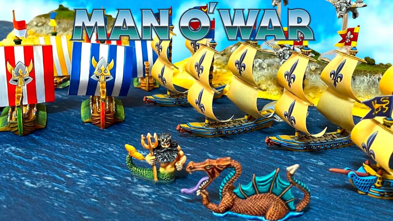 Боевой отчет Man O' War Warhammer в Старом Свете