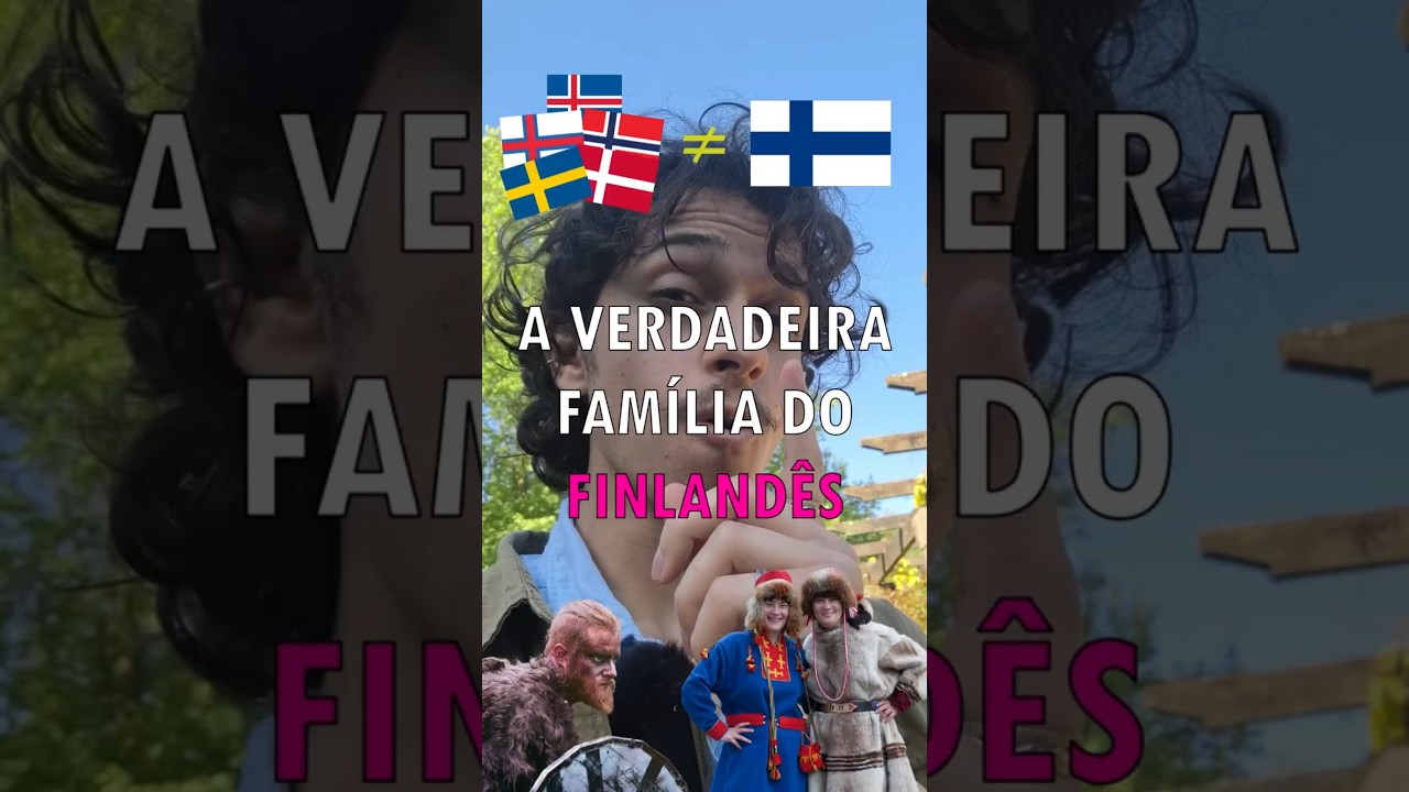 O FINLAND&Ecirc;S e a sua fam&iacute;lia #linguas #idiomas #finlandes #finlandia #linguistica