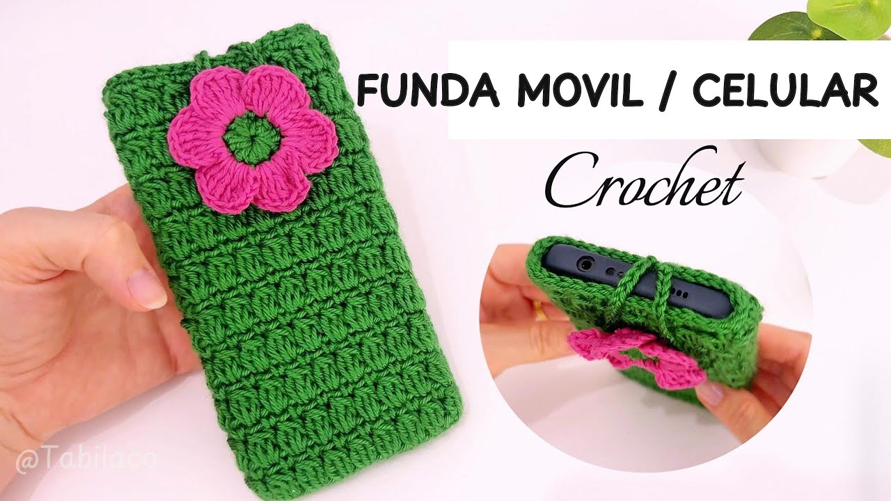 [PASO A PASO] Tejer FUNDA MOVIL O CELULAR a crochet