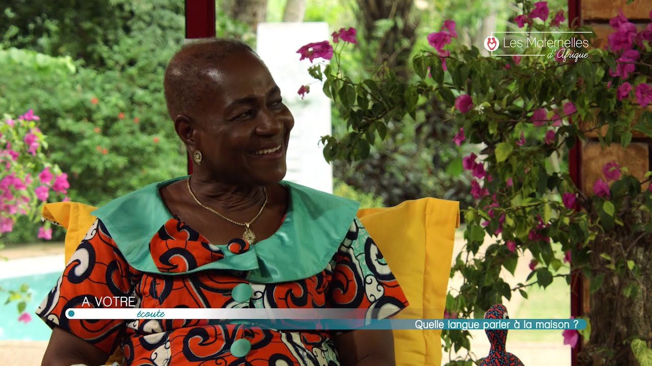 Quelle langue parler à la maison ? : Les Maternelles d'Afrique S1E6