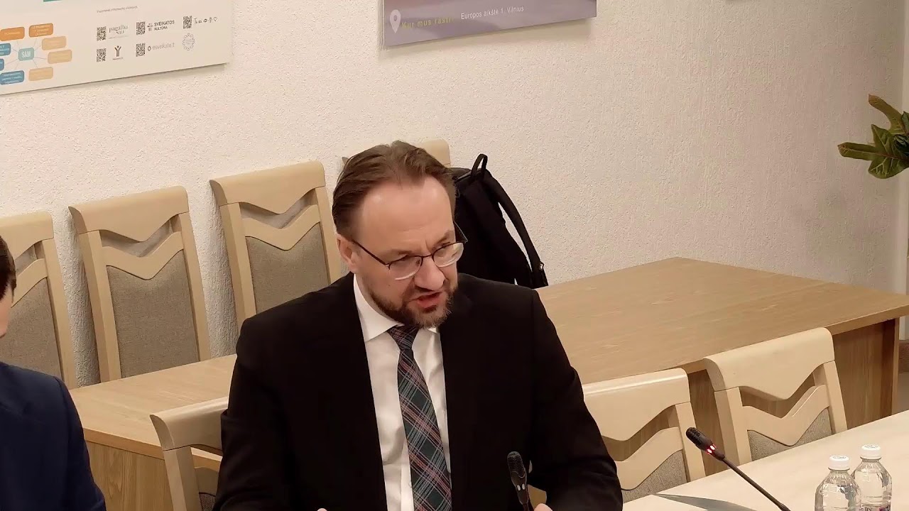 2026-03-19 Seimo Demokratų frakcijos „Vardan Lietuvos“ susitikimas su kandidatu į Lietuvos banko...