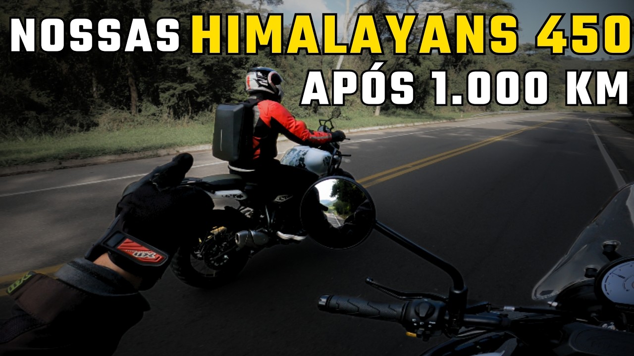 1000 km rodados com a nova Himalayan 450 #royalenfield #himalayan450