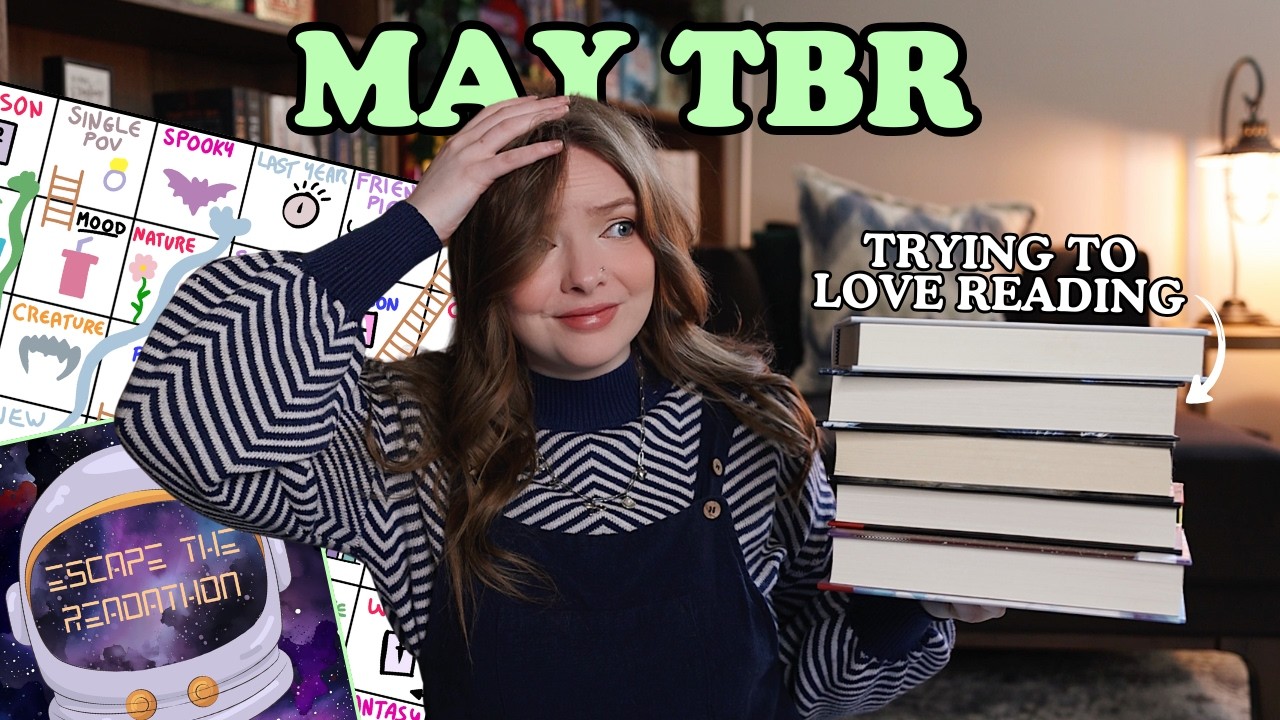 beat my reading slump with anticipated new releases! 🎉 may tbr game + escape the readathon
