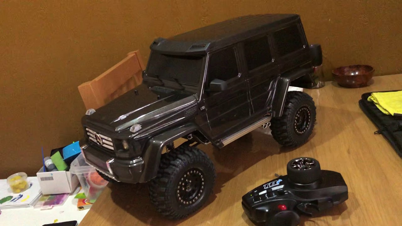 Traxxas TQI настройка пульта установка АКБ