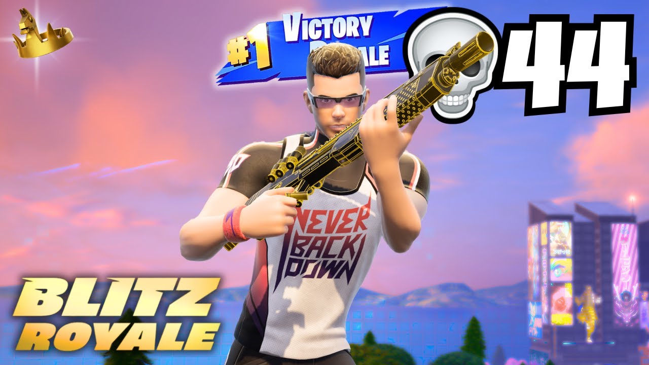 44 ELIMS & CRAZY WINS! Fortnite Zero Build - Blitz Royale (Ch 6 S4)