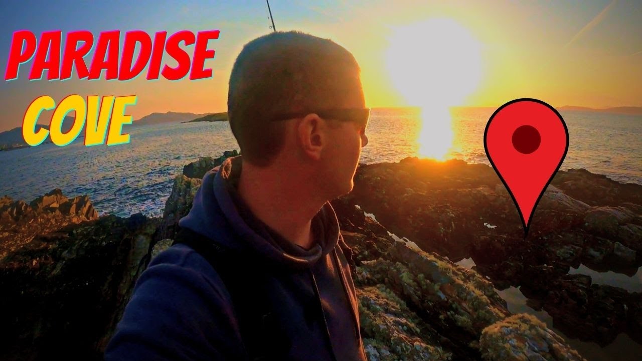 SOLO CAMPING & FISHING ADVENTURE - Part 2 - Paradise Cove... Pollock Fishing Ireland
