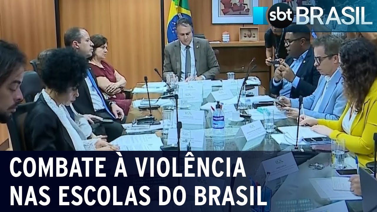 Combate à violência nas escolas do Brasil | SBT Brasil (06/04/23)
