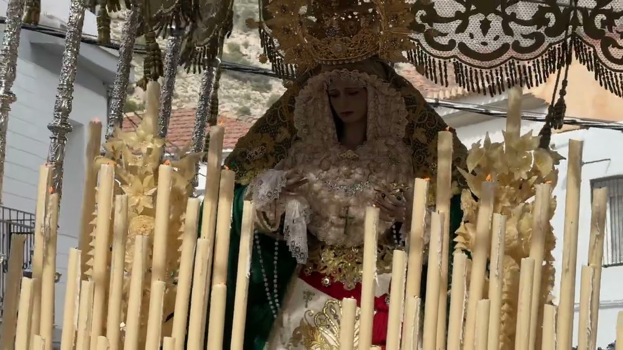 Domingo de Ramos en Padul 2025. Salida Virgen del Valle