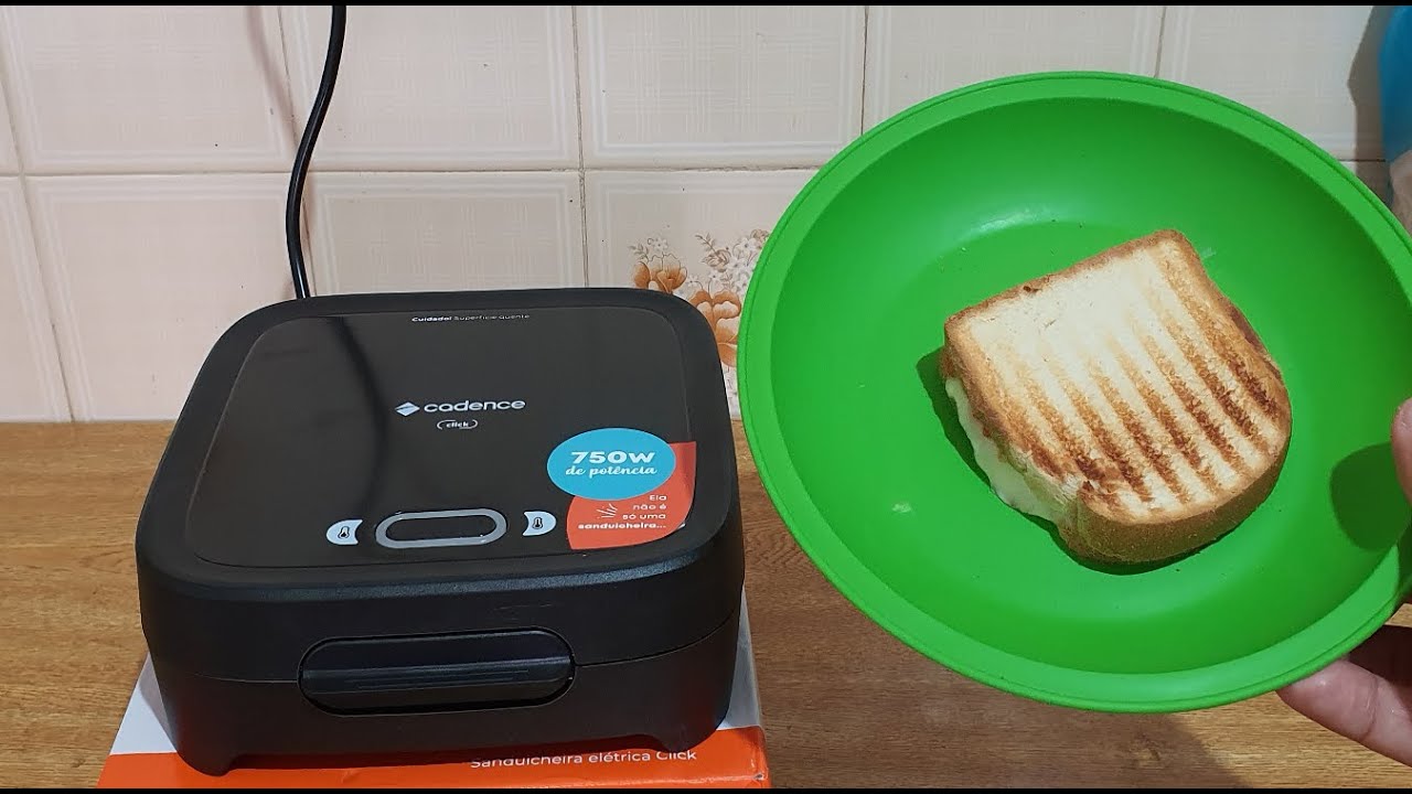 Sanduicheira Elétrica Cadence Click I Será que vale apena?