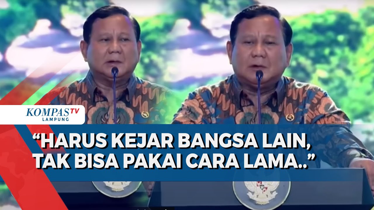 Presiden Prabowo Ingatkan Jajarannya: Tak Bisa Pakai Cara Lama