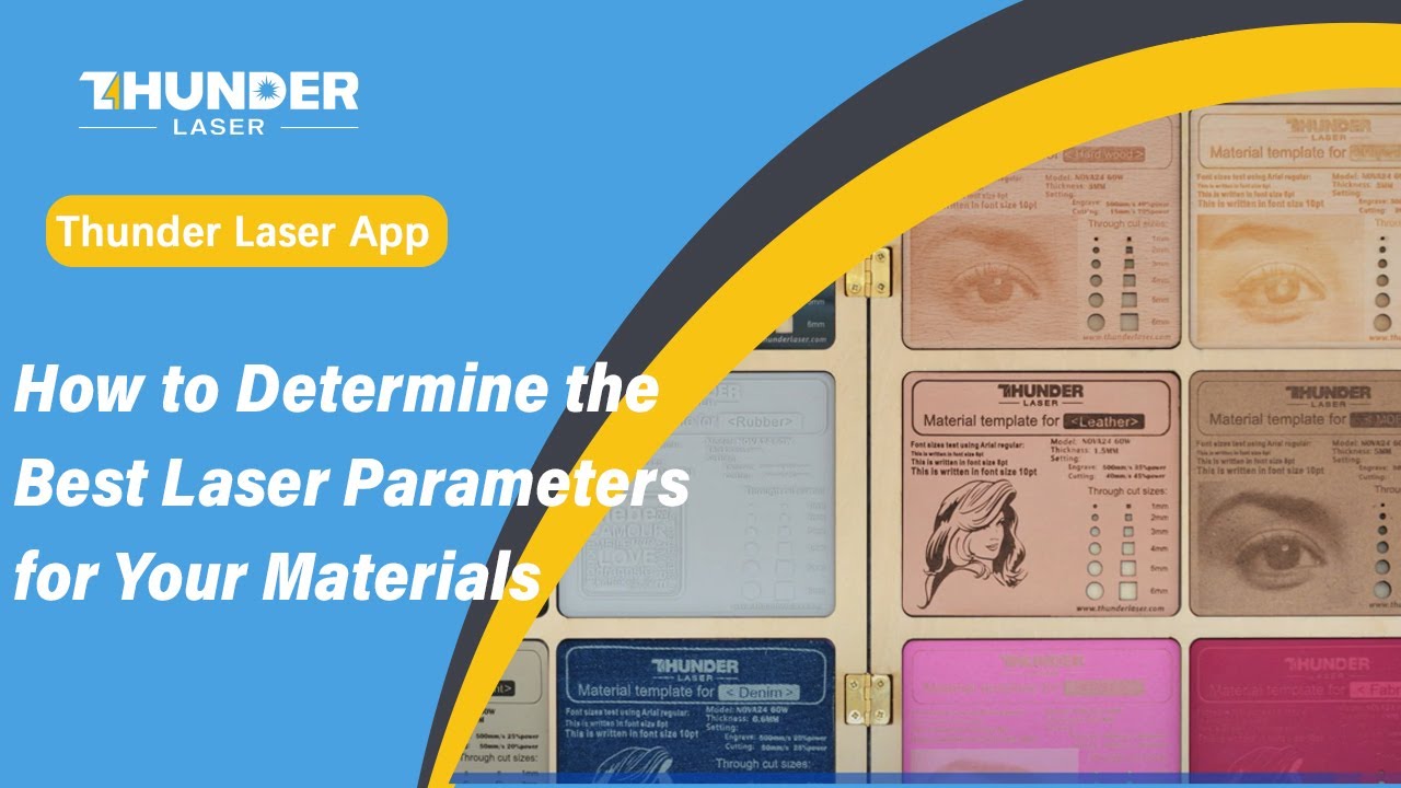 How to Determine the Best Laser Parameters for Your Materials