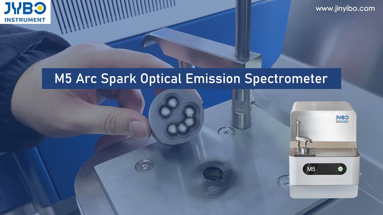 JYBO'S latest research achievement-M5 Arc Spark Optical Emission Spectrometer