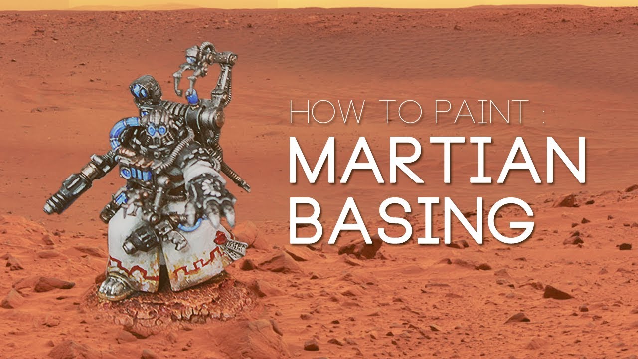 How to Paint: Martian Basing | 2 Loons Painting Tutorial