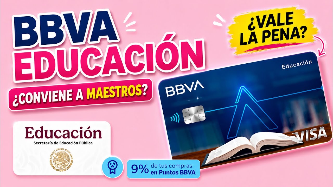 TDC BBVA EDUCACIÓN: INTERÉS, COMISIONES, CAT y COMPARATIVA. 