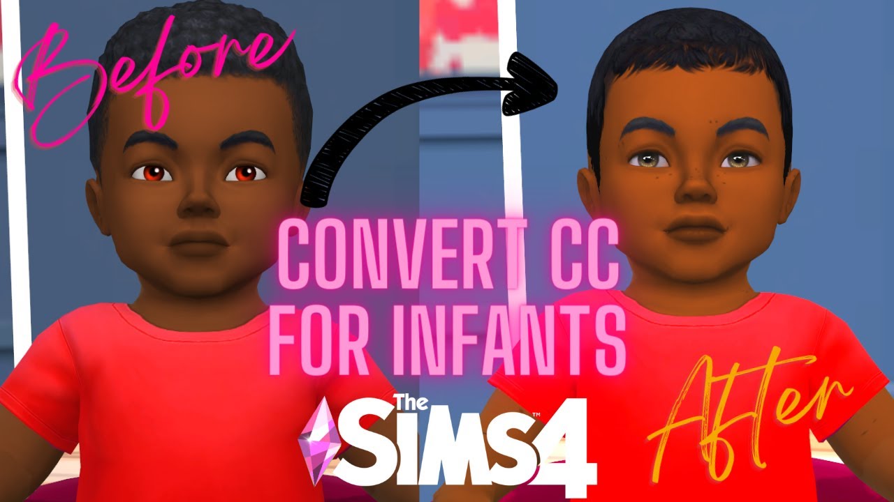 💫🎓CONVERT CC FOR INFANTS EASY & FAST!!  |V’s SIMS 4 UNIVERSITY EP: 12🎓💫