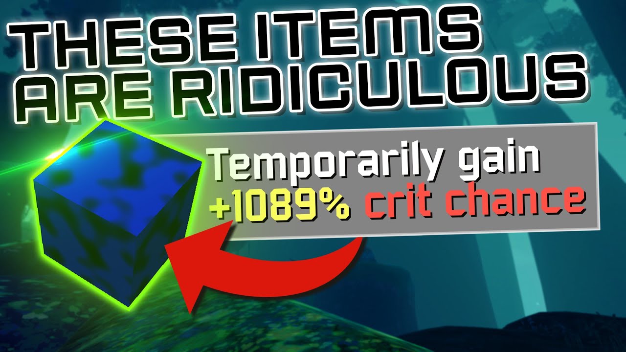 1000% Crit from ONE ITEM?! (Randomly Generated Items) | Risk of Rain 2
