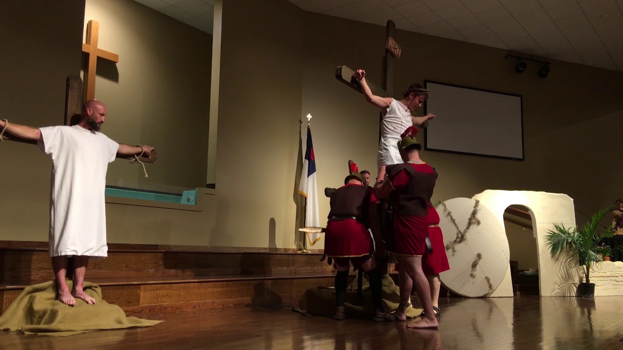 Easter Morning 2019 ~ Plum Springs Baptist Church ~ Watch the Lamb Skit