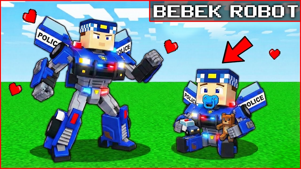 KEREM KOMİSER'İN TRANSFORMERS BEBEĞİ OLDU! 😱 - Minecraft ZENGİN FAKİR HAYATI