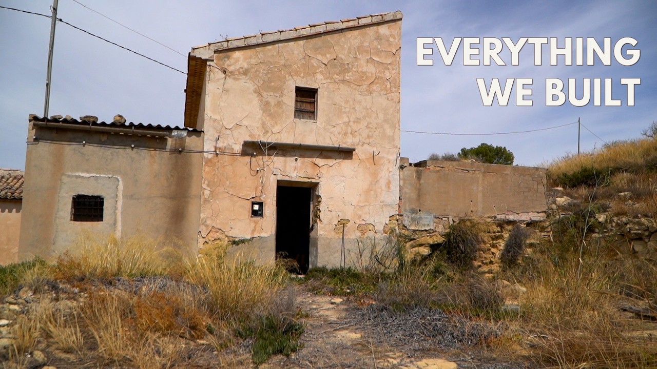 6 MONTHS Renovating a Stone House in the South of Spain