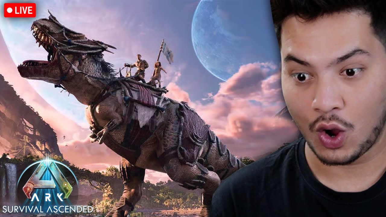 Building New Base Taming New Dinosaurs *GRINDING* - Ark Survival Ascended - LIVE STREAM