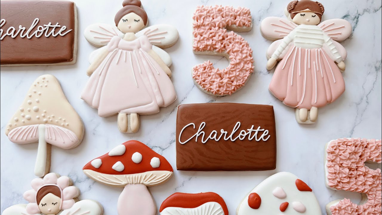 Fairy Sugar Cookies Decorated