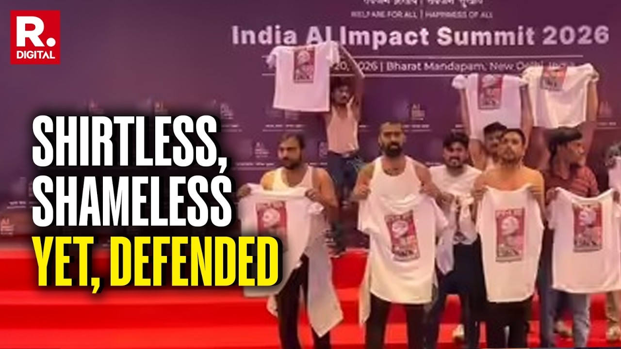 BREAKING: Congress Leaders Defend Rahul's Banian Circus Planning At AI Impact Summit 2026 | Bharat M