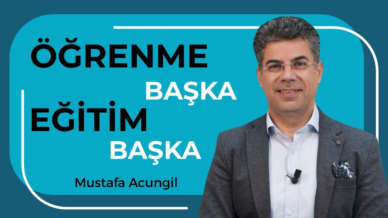 Öğrenme Başka, Eğitim Başka